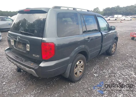 2005 Honda Pilot Ex-L from USA, damaged, VIN 5FNYF18595B032557